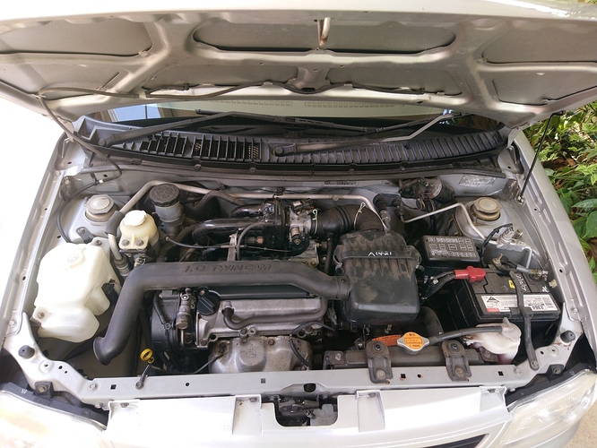 Daihatsu Cuore stock engine (3)