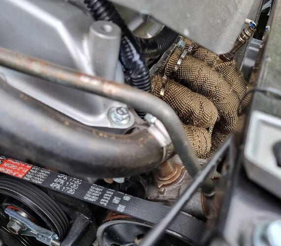 WCR Rally 2 Wrapped Exhaust Manifold